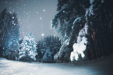 А снег идёт... Доброй ночи, нижегородцы!